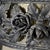 Art Nouveau Revival Wrought Iron Chandelier with Floral Stained Glass, Italy, 1950s For Sale - Image 18 of 18