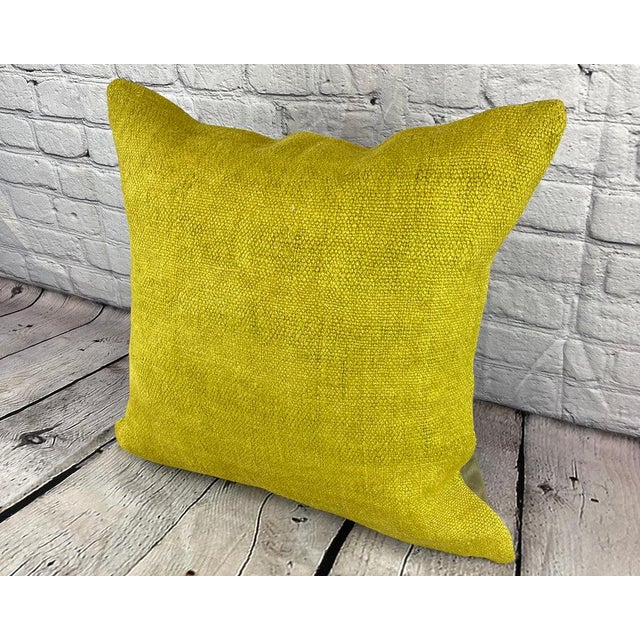 Vintage Pillow Case Turkish Hemp Pillow Decorative Hemp Pillow Dry cleaning only. PILLOW INSERT IS NOT INCLUDED