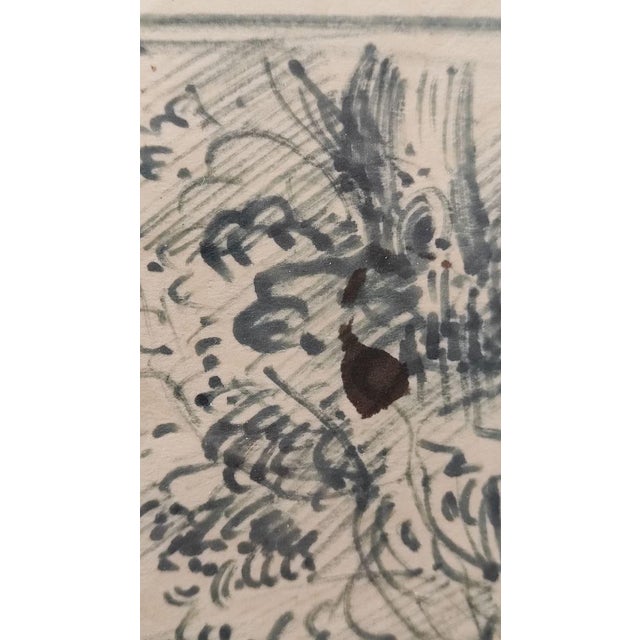 Pietro Annigoni, Drawing on Paper, Framed For Sale - Image 5 of 15