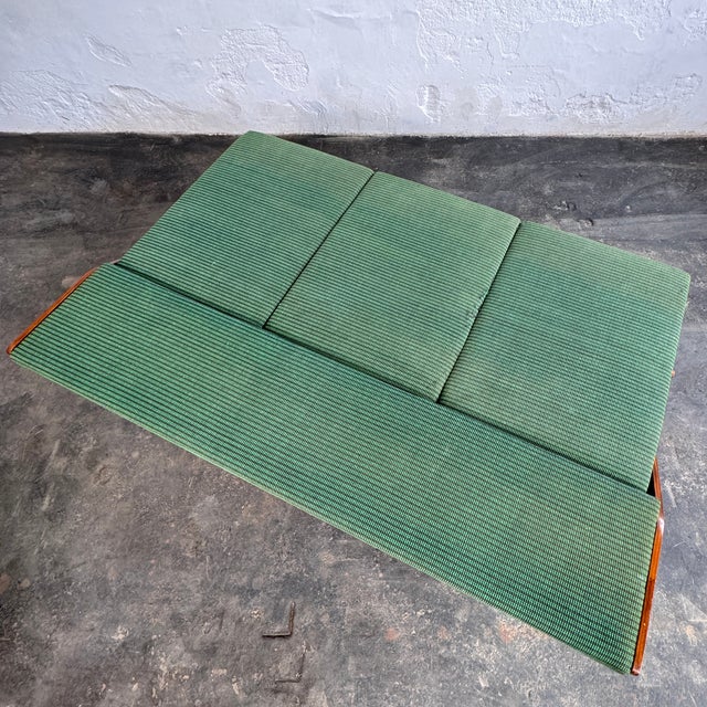 Mid-Century Convertible Sofa from Opp Drevovyroba, 1970s For Sale - Image 9 of 15