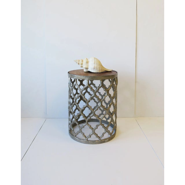 Early 21st Century Moroccan or Moorish Style Drinks or Side Round Table For Sale - Image 5 of 13