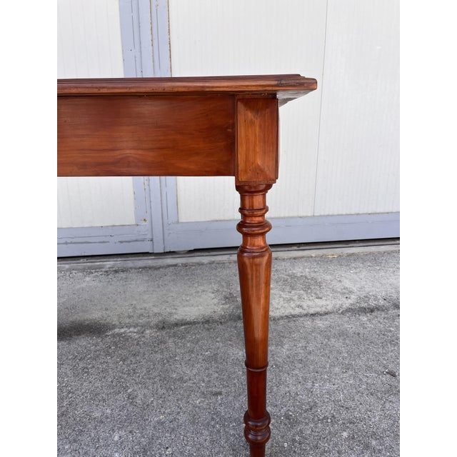 Antique Writing Desk with Inlaid Top, 1910 For Sale - Image 3 of 7