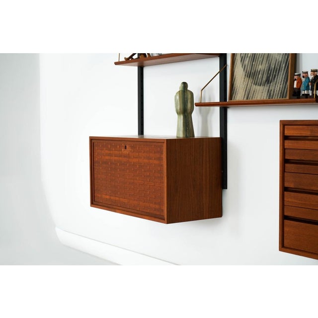 Danish Teak Shelving Unit attributed to Poul Cadovius, Denmark, 1960s For Sale - Image 6 of 18