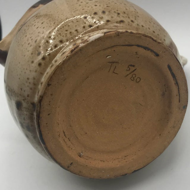 Ceramic Vintage Studio Pottery Creamer - Signed For Sale - Image 7 of 8