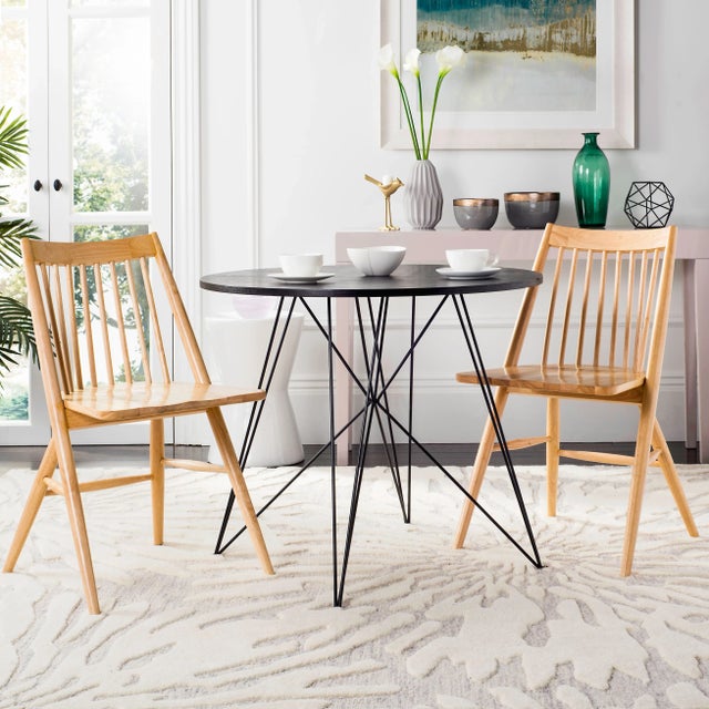 19"H Spindle Dining Chair in Natural - a Pair For Sale - Image 10 of 11