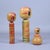 Vintage Japanese Traditional Kokeshi Dolls, 1950s, Set of 3 For Sale - Image 4 of 7