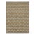 Rug & Kilim’s Scandinavian Style Custom Rug in Gold, Beige-Brown Geometric Patterns - 5x8 For Sale