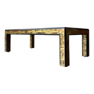 1970s Bernhard Rohne for MasterCraft Coffee Table For Sale