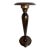 Mid 20th Century Neoclassical Style Stained Wood Pedestal, Plant Stand - 1 Piece For Sale