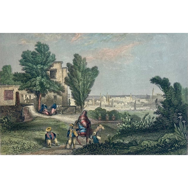 Original hand colored steel engraving by J. Sands. Dimensions: 16 x 12" Please note: If you purchase multiple items, we’ll...