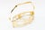 Art Deco Brass Centerpiece with Glasses, Vienna, 1920s For Sale - Image 9 of 12