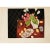 An excellent First Edition period offset lithograph, print, after painting "Nature Morte. Tulipes et Huîtres" (Still life....