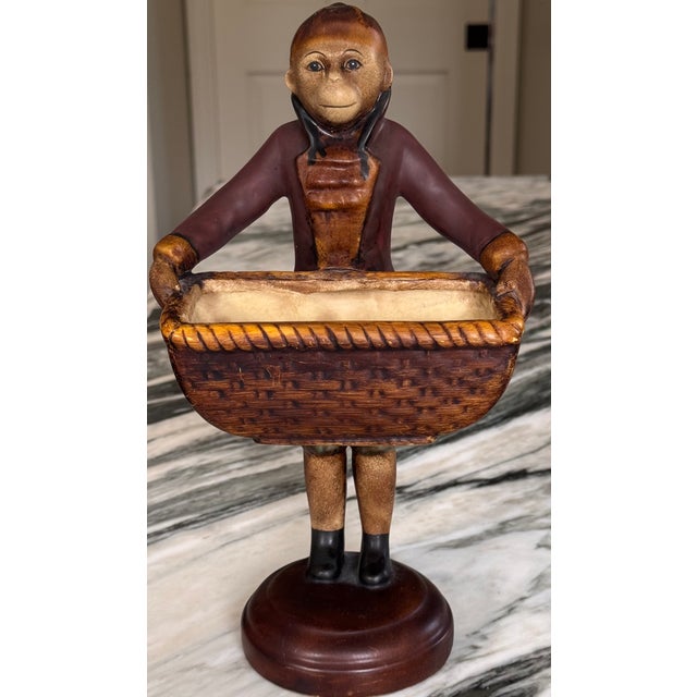 Singerie Motif Planter / Cachepot For Sale - Image 10 of 15