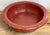 Large 19th C Brass Trimmed Red Barrel Bowl For Sale - Image 4 of 12