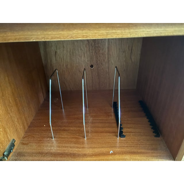 Mid-Century Hifi Media Cabinet by Nathan For Sale In Philadelphia - Image 6 of 9