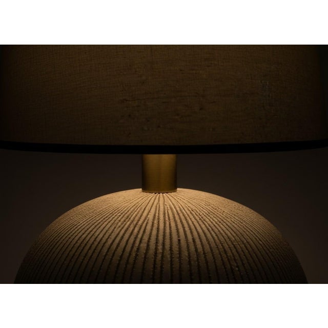 Large Italian Ceramic Table Lamp, 1960s For Sale - Image 3 of 9