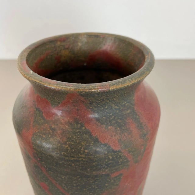 Ceramic Studio Pottery Vases from Elmar & Elke Kubicek, Germany, 1970s, Set of 3 For Sale - Image 13 of 18