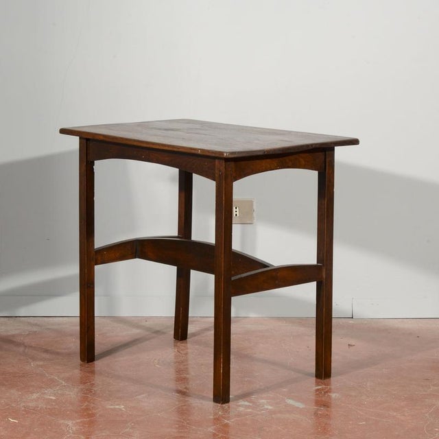 Low Coffee Table in Wood Italia, 1940s For Sale - Image 3 of 9