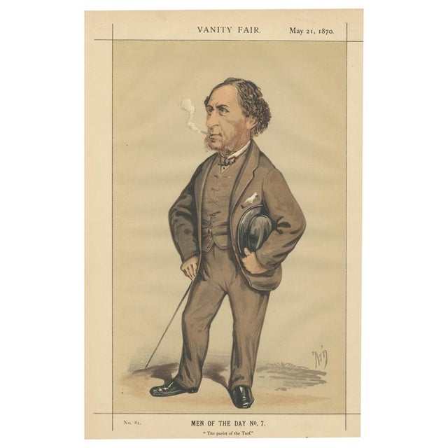 Vanity Fair, Men of the Day No. 7, 1870, Paper For Sale - Image 10 of 10