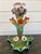 Antique French Majolica Vase Centerpiece Onnaing Art Nouveau Iris Tulip C1900 For Sale In Dallas - Image 6 of 18
