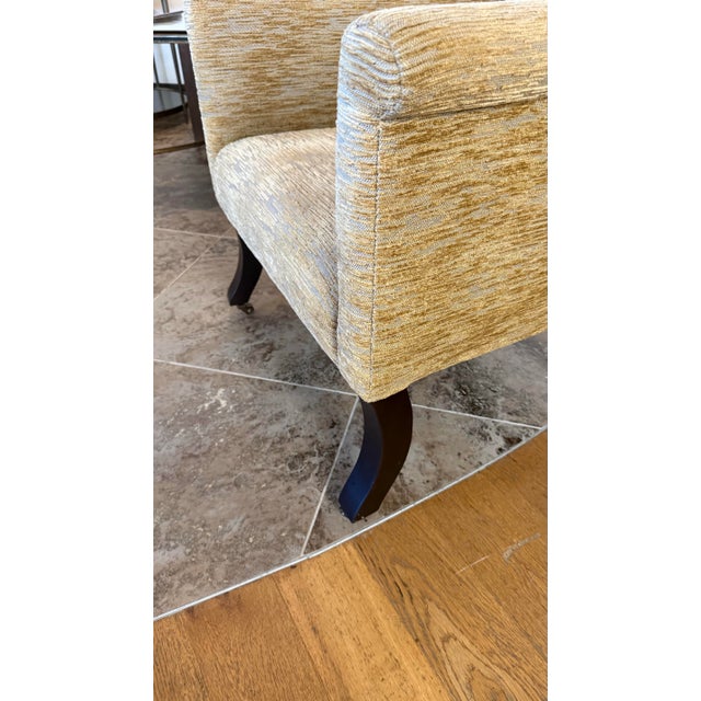 Michael S. Smith Designed for Jasper Furniture Rare Upholstered Teddy Club Chair For Sale In New York - Image 6 of 12