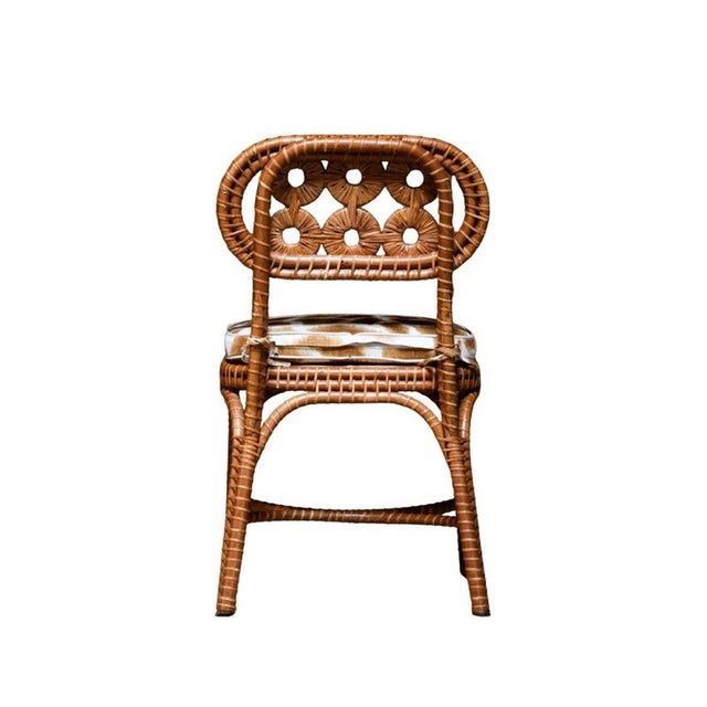 Bridget Chair in Stained Rattan by Popus Editions For Sale - Image 6 of 11