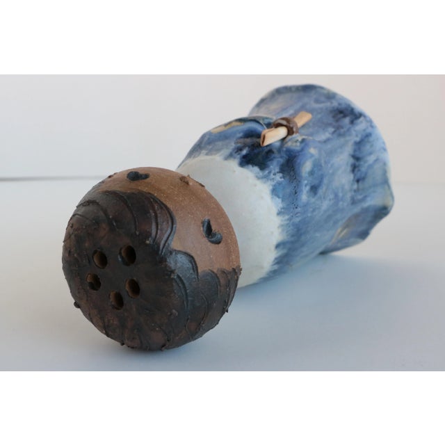 Lisa Larsen Scandinavian Modern Pottery Graduate Figure For Sale - Image 4 of 9