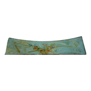 Early 20th Century French Reverse Glass Painted Patisserie Shop Panel