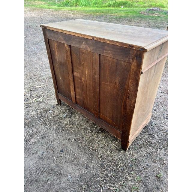 French 19th Century Louis Philippe Bleached Walnut Commode For Sale - Image 6 of 12
