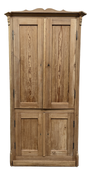 Four-Door English Wardrobe, 1890s