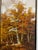 1970s Vintage Mid Century Impressionist Oil Painting of Fall Landscape For Sale - Image 5 of 7
