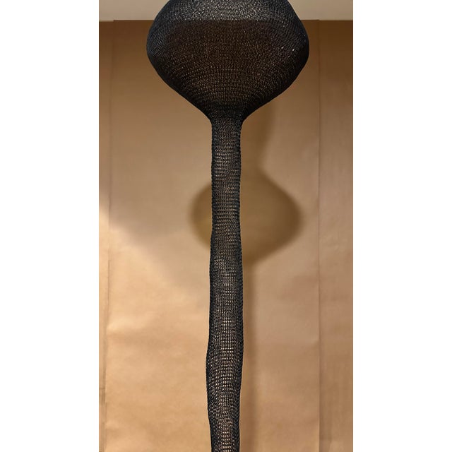 Contemporary Metal Wire Hanging Sculpture For Sale - Image 9 of 11