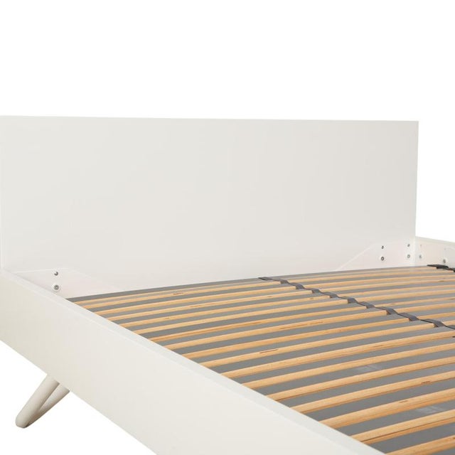 Algo Wooden Bed from Lübke For Sale - Image 4 of 12