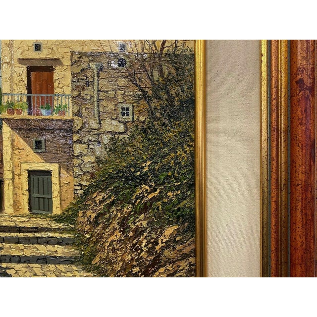 Paolo De Robertis, Caserta Vecchia, Oil on Canvas, Italy For Sale - Image 4 of 9