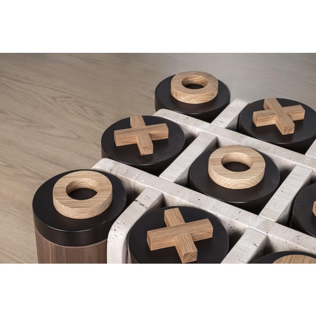 Kensington Tic-Tac-Toe Table from Wood Tailors Club For Sale - Image 12 of 16