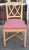 McGuire Set of 6 Vintage McGuire Furniture Co Rattan Cross Hatch Lattice Dining Chairs For Sale - Image 4 of 7