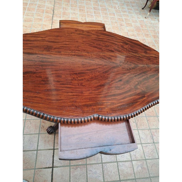 English Coffee Table in Mahogany, 1800s For Sale - Image 3 of 6
