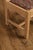 Mid 20th Century Southwest Style Vintage Set of Six Carved Pine Dining Chairs For Sale - Image 5 of 18
