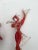 Venetian Ruby Red Glass Dancing Figures - a Pair For Sale In Boston - Image 6 of 8