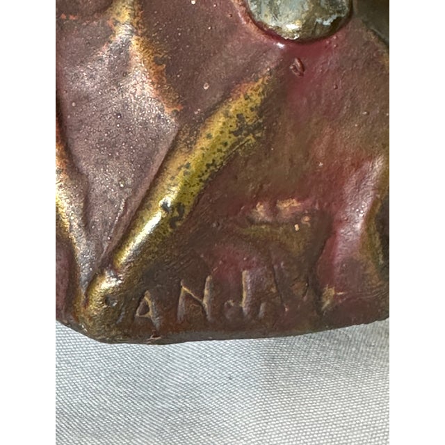 Armor Bronze Indian Chief Bookends, Armor Bronze Co. – Early 20th Century Pair For Sale - Image 4 of 9