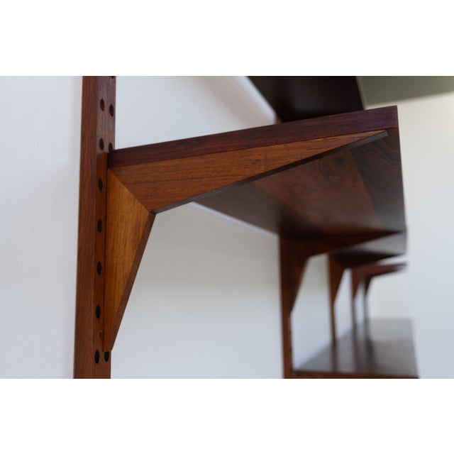 Vintage Danish Pau Ferro Modular Wall Unit by Poul Cadovius for Cado, 1960s For Sale - Image 11 of 18