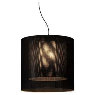 Moaré LM Pendant Lamp in Black and Grey by Antoni Arola For Sale