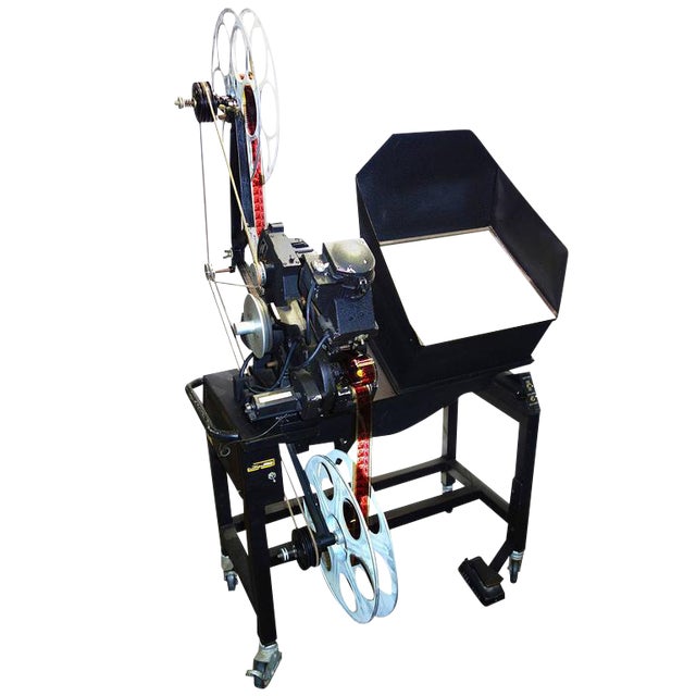 1940s Hollywood Studio Moviola Motion Picture Editor Viewer For Sale - Image 4 of 4