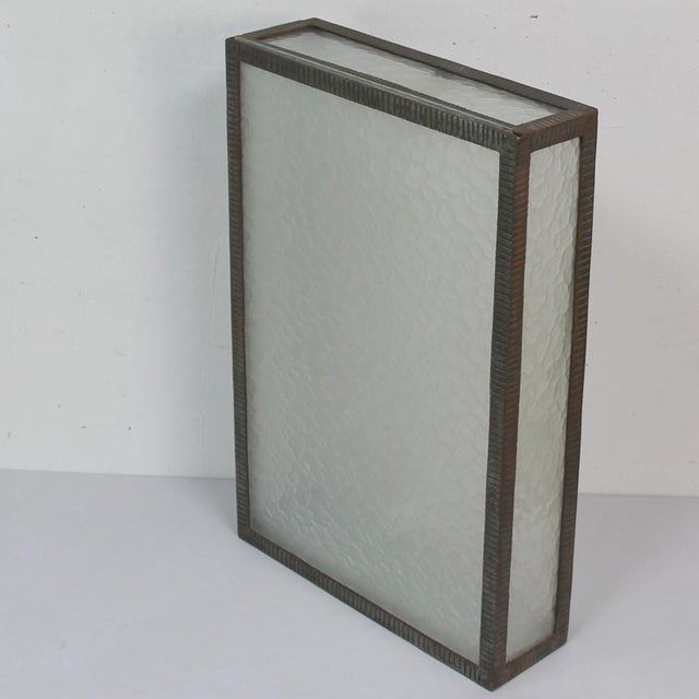 1930s Vintage French Art Deco Ceiling Lamp, 1930s For Sale - Image 5 of 5