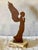 An exclusive decorative set of three angel figures, entirely handcrafted, a perfect example of fine craftsmanship with a...