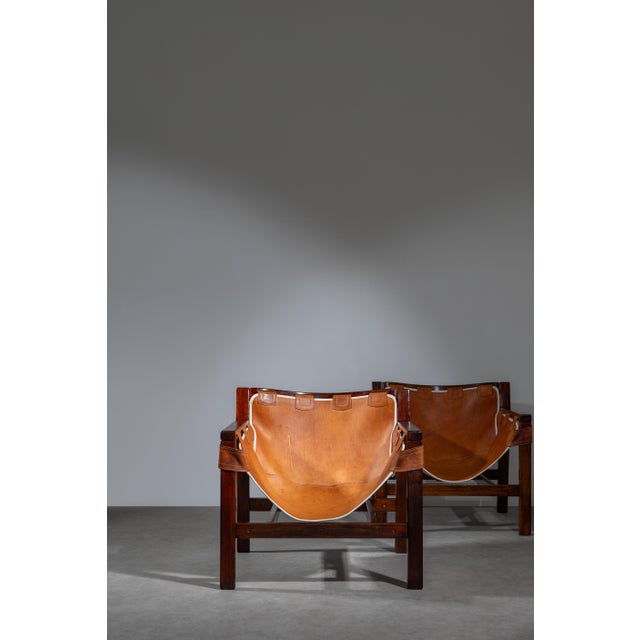 1970s Safari Lounge Chairs by Carlo Hauner for Forma, 1970s, Set of 2 For Sale - Image 5 of 18