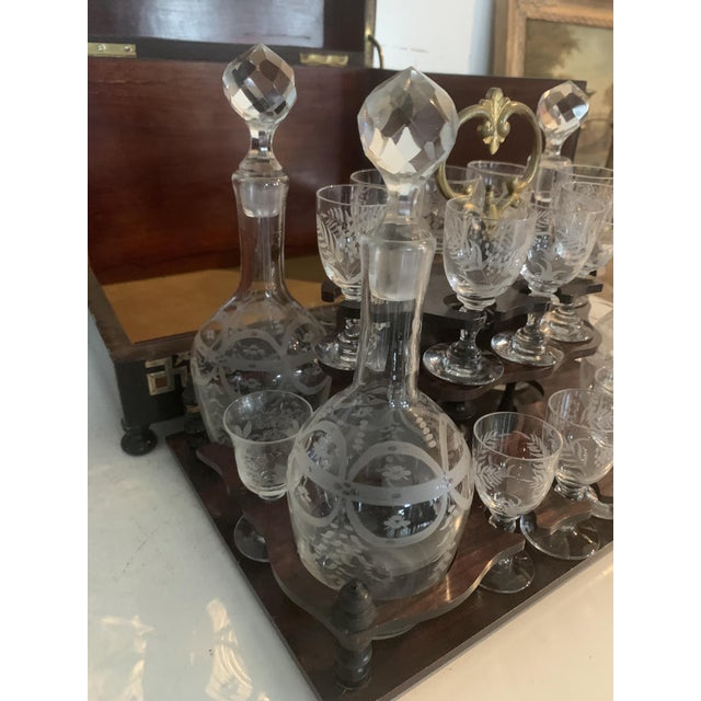 Napoleon III Style Boulle Liqueur Cabinet, 1800s For Sale - Image 10 of 17