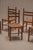 Italian Fruitwood Dining Chairs, 1960s, Set of 6 For Sale - Image 4 of 18