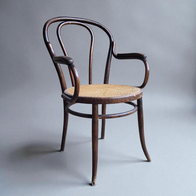 1920s Set of Bentwood Armchairs in the style of Thonet, 1920s For Sale - Image 5 of 8