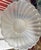 Vintage Art Deco Nautical Frosted Glass Ceiling Light Shade – Fluted 11.25” Coastal Flush Mount Globe For Sale In Houston - Image 6 of 11
